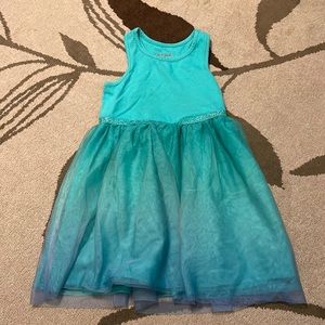 Ombre tulle dress